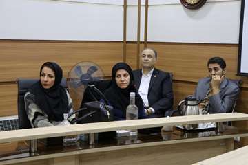 نشست معاون آكادمي پزشكي دولتي کشور  با رئیس دانشگاه 